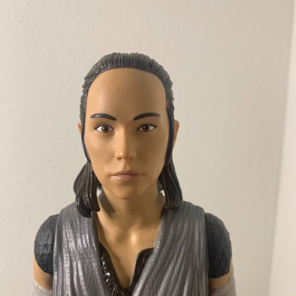 STAR WARS REY BIG-FIGS DISNEY, JAKKS POSEABLE 18"  2017 THE LAST JEDI